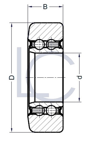 Skizze_Stützrolle_LIN0010_LC-Wälzlager