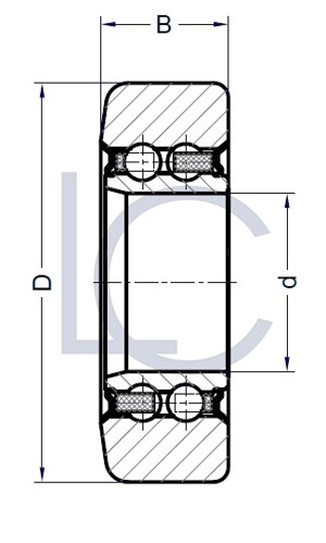 Bild von Hubmastrolle STI L0040 35x80,9x26 mm