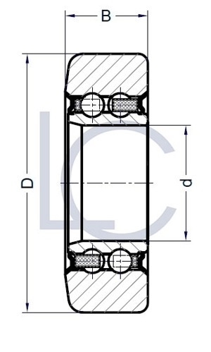 Bild von Hubmastrolle STI L0050 35x81,2x26 mm