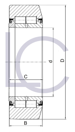 Bild von Stützrolle AUR0350 90x149x43 mm