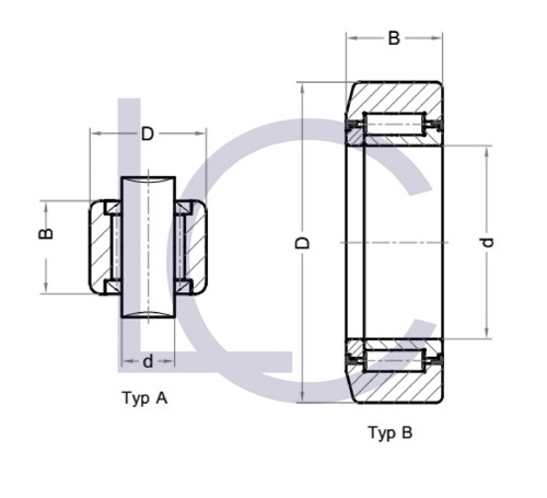 Bild von Seitenrolle STI S0320 15x30x32,6 mm