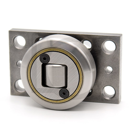 Kombirolle MR0001PMR01 D=62 mm, verschweißt mit Platte 100x60x10 mm