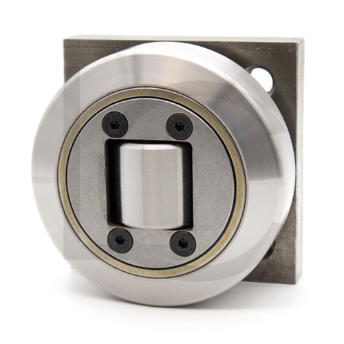 Kombirolle MR0010PMR0010-Q D=149 mm verschweißt mit Platte 150x150x20 mm